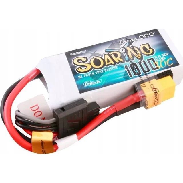 Gens Ace Gens ace G-Tech Soaring 1000mAh 11.1V 30C 3S1P Batería Lipo