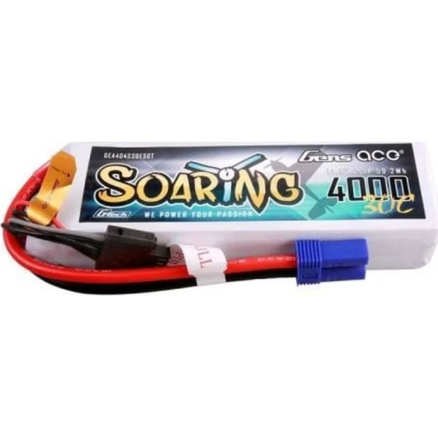 Gens Ace Gens ace G-Tech Soaring 4000mAh 14.8V 30C 4S1P Batería Lipo