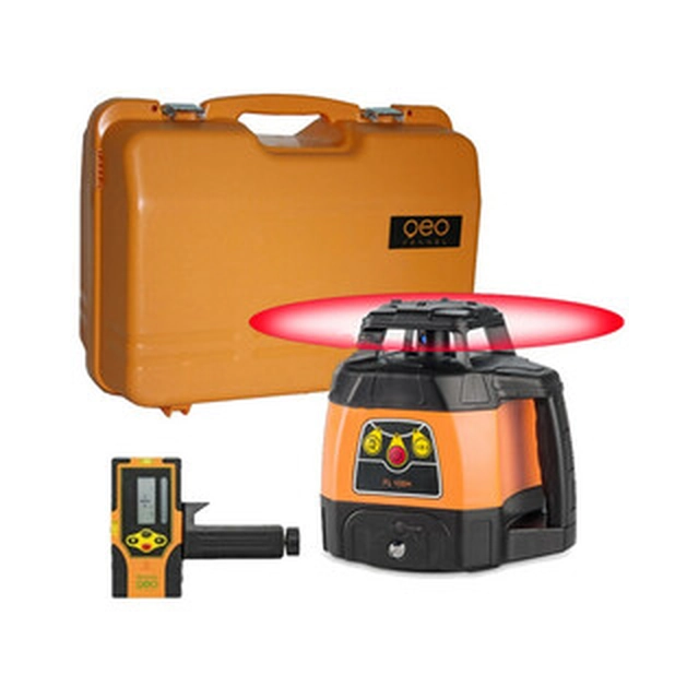 Geo-Venkel FL 105H roterende laser Bereik: 0 - 20 m/0 - 300 m | Met accu en oplader | In een koffer