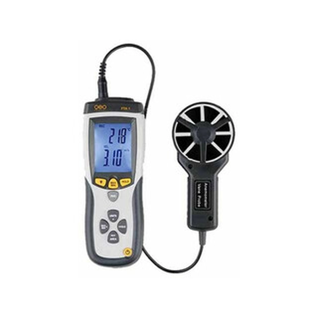 Geo-Venkel FTA 1 luchtsnelheidsmeter met thermometer