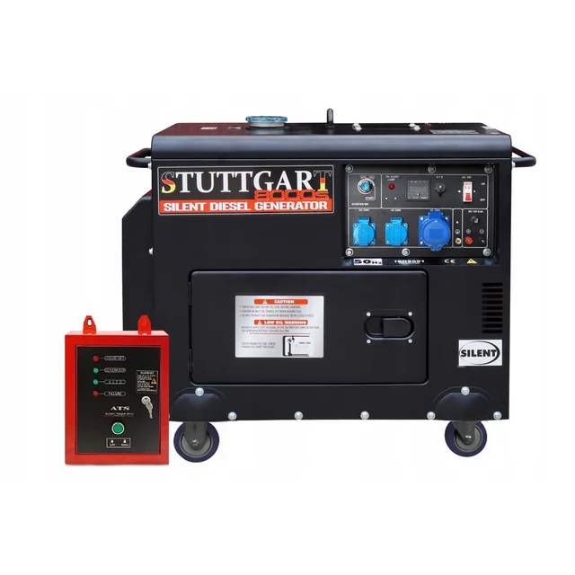 GERADOR GERADOR SILENCIADO 7,8kW ATS