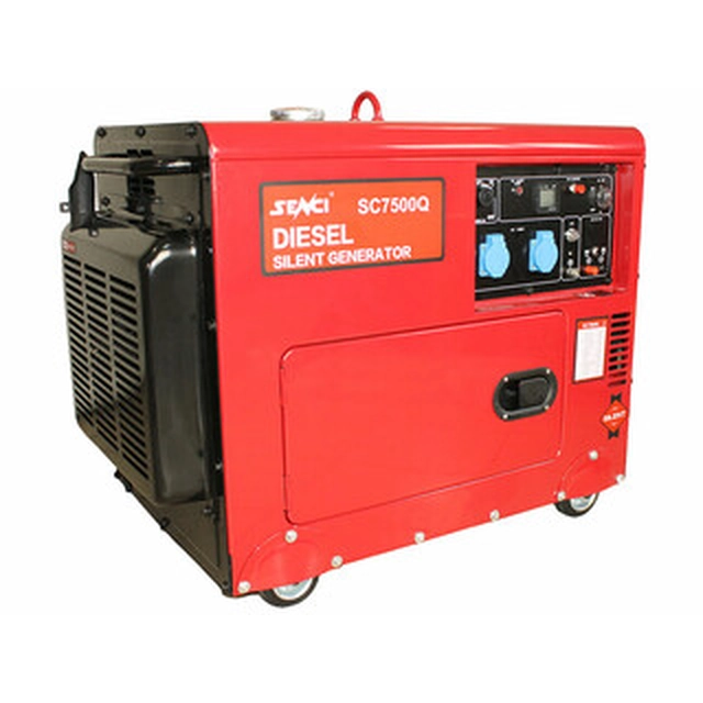 Gerador trifásico Senci SC7500Q-3 AVR com motor diesel 6 kVA | AVR