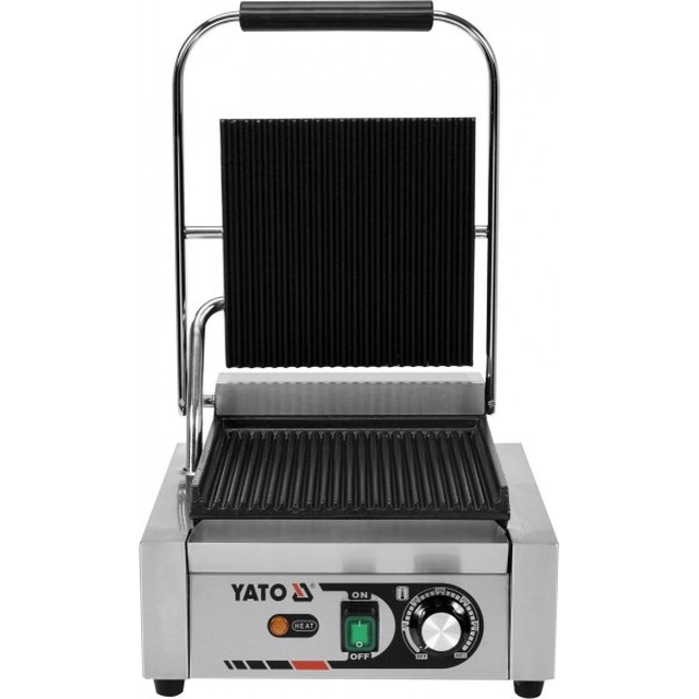 Geribbelde contactgrill 32cm YATO YG-04555 YG-04555