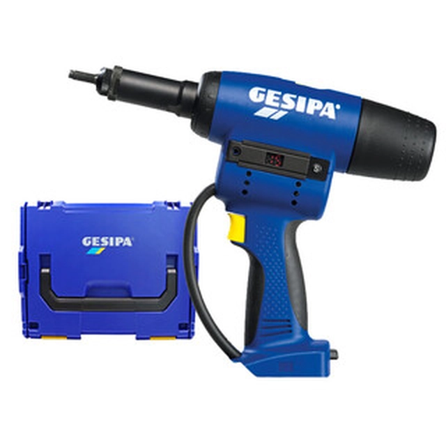 GESIPA FIrebird Pro GE cordless rivet driver 18 V|M3 -M12 |20000 N | Carbon Brushless | Without battery and charger | in L-Boxx