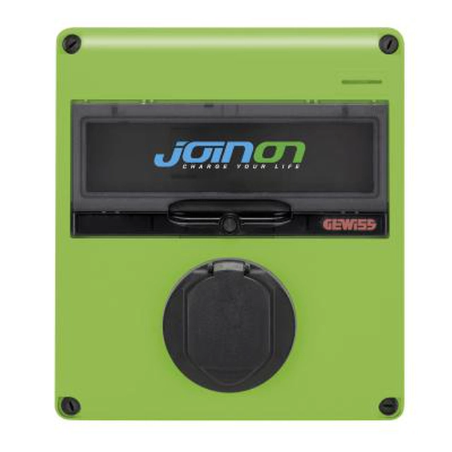 Gewiss JOINON NY EASY laddstation 4,6 enfas kW med stickpropp type2