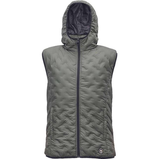 Gilet di piume NEURUM oliva scuro M