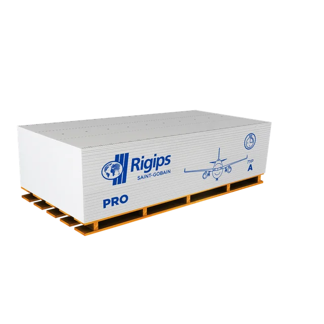 Gips-carton Rigips PRO 260x120cm gr.12,5mm tip A