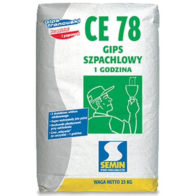 Gips szpachlowy CE-78 Semin 20 kg