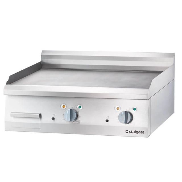 Gladde elektrische grillplaat 800x700 Stalgast