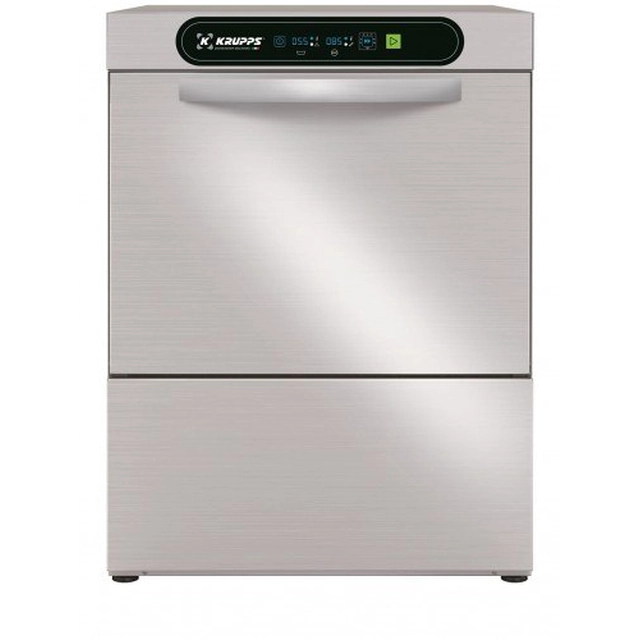 Glass and plate dishwasher | double basket system 500x500 | 400V | KRUPPS CUBE LINE C537TE | Advance electronic panel