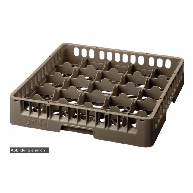 glass basket, 25 compartments