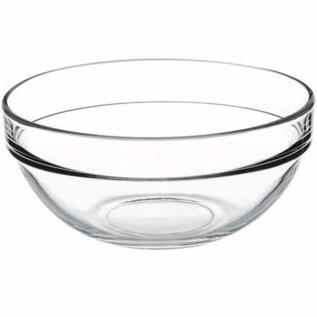 Glass bowl fi 140 mm, 550 ml