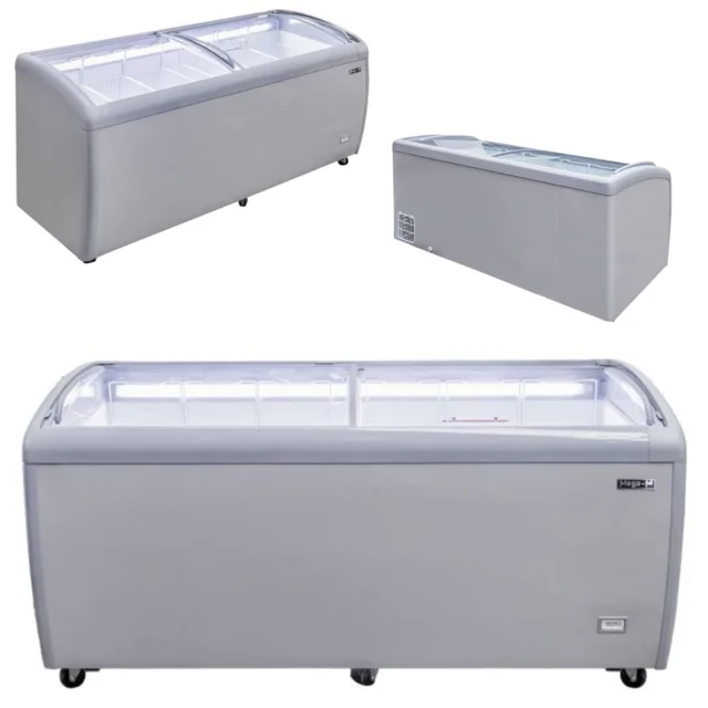 Glass Chest Freezer Gastronomic 430L 180x71x88 MTP002252