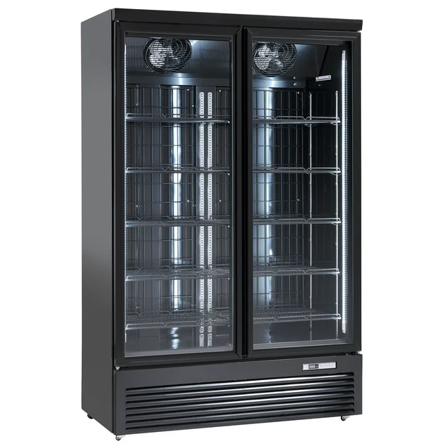 Glass freezer cabinet KF1006BE | 1006 l