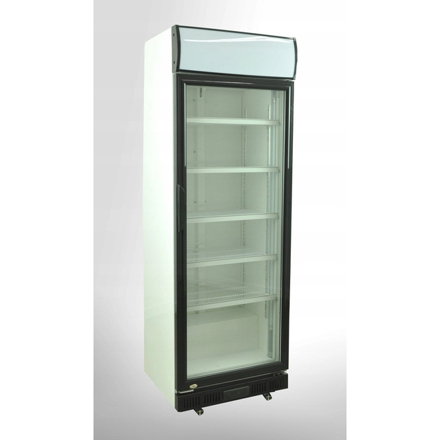 Glass refrigerated cabinet. Refrigerated display case. 352 l