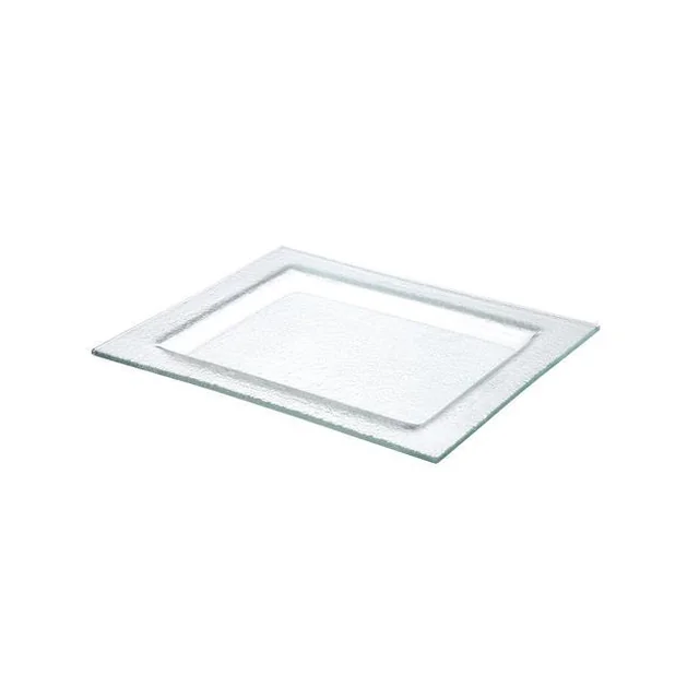 Glass tray GN 1/2 transparent