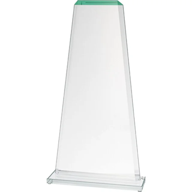 Glass trophy