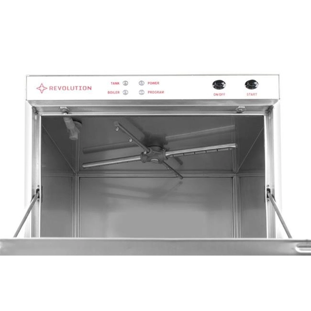 Glasswasher 40x40 - electromechanical control with detergent dispenser