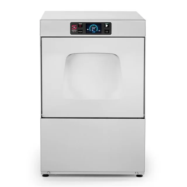 Glasswasher 40x40 UX-40B electronically controlled Sammic 400V/3050W 470x540x(H)710mm Basic variant