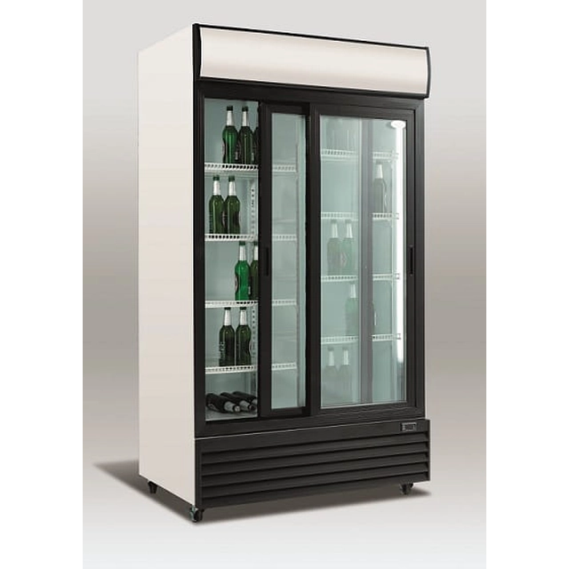 Glazed cooling cabinet RQ1100SL | 954l | sliding door (SD1001SL)