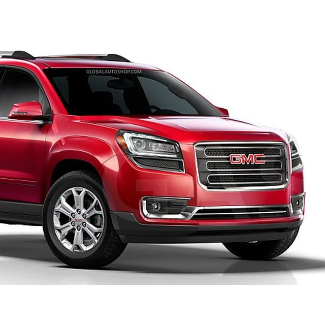 GMC Acadia — Chrome Strips Grill Chrome Dummy Bufer Tuning