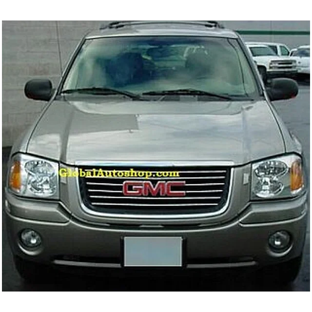 GMC Envoy - Calandre à bandes chromées, réglage du pare-chocs factice chromé