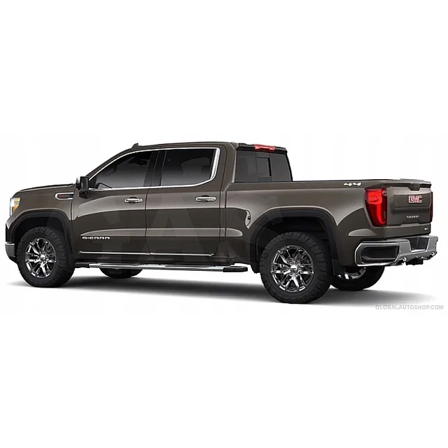 GMC SIERRA 1500 - Faixas CROMADAS para portas laterais decorativas cromadas