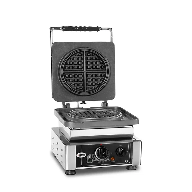 GMG - American Waffle Maker - 1x (Ø16 x 1,5cm) - Interchangeable plates very easy to install - 50° to 300°C - Easy to clean