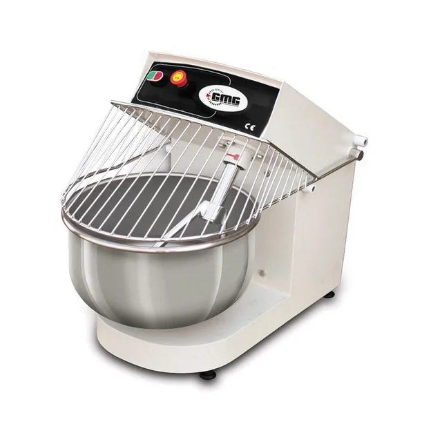 GMG - Dough mixer 20l / 17 kg with fixed head and bowl - suitable for dough weights from 17 kg (20 l) to 90 kg (120 l)