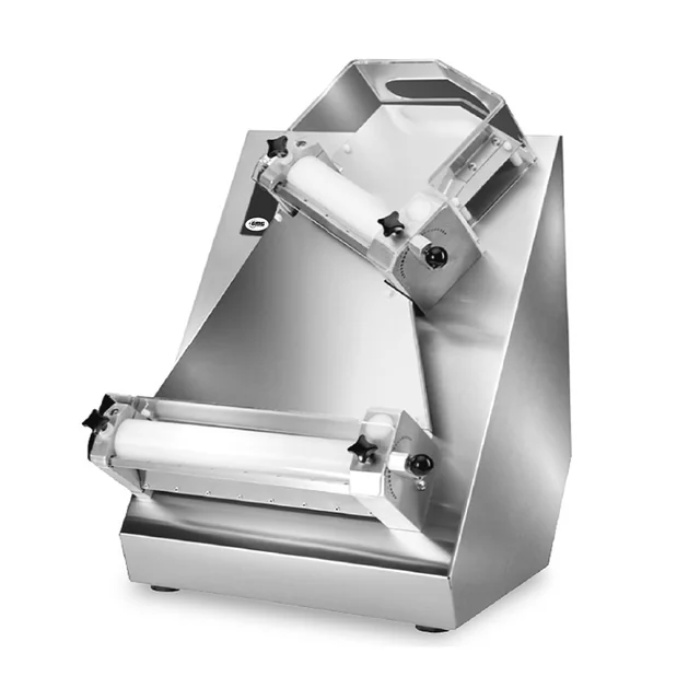 GMG - Dough sheeter Ø 30cm for round pizza - Dough thickness 1-4mm - Variable weight ciasta100-210gr Stainless steel housing