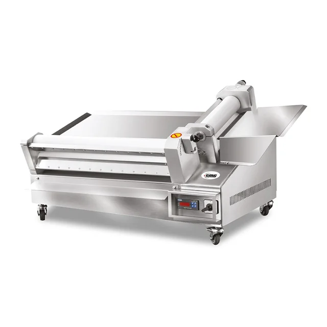 GMG - Laminadora de masa Ø 55cm para pizza redonda y cuadrada - Espesor de masa regulable - Peso de masa variable 80-2000 g.