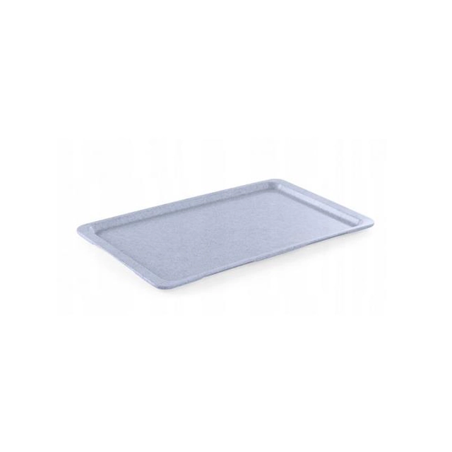 GN 1/1 polyester tray with a special edge