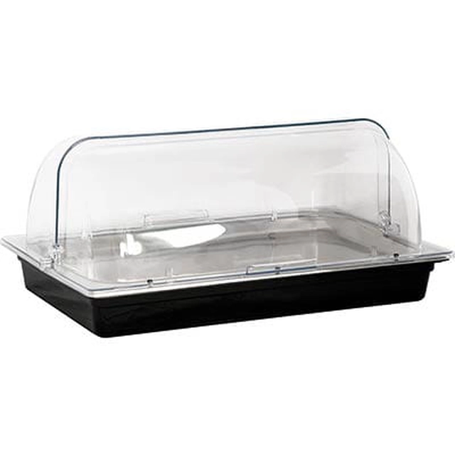 GN 1/1 serving display case with a cooling insert