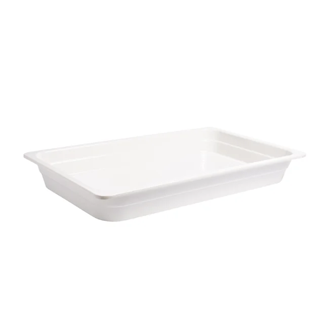 GN-bak 1/1 h-6,5 cm wit melamine