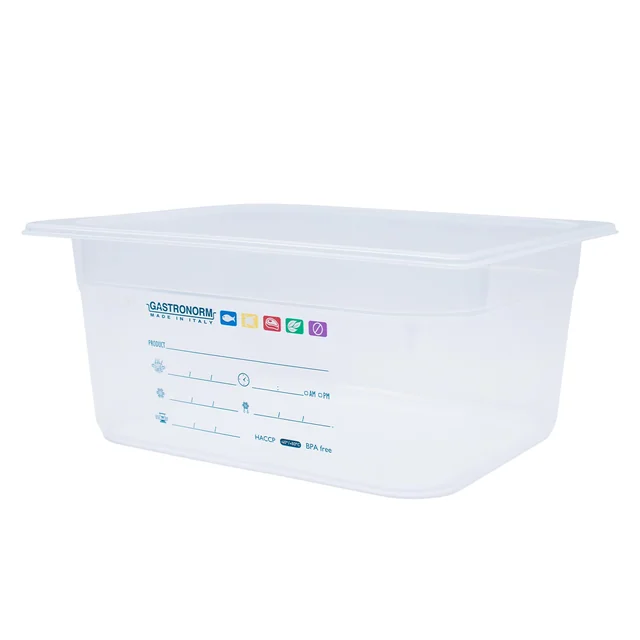 GN container 1/4-065 polypropylene HACCP