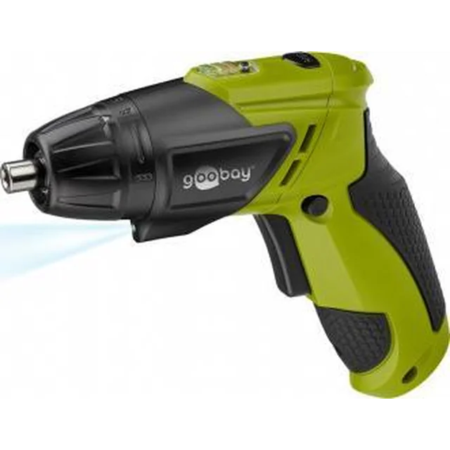 Goobay Cordless screwdriver 3,6V Li-Ion 1,3Ah with LED lighting 71880