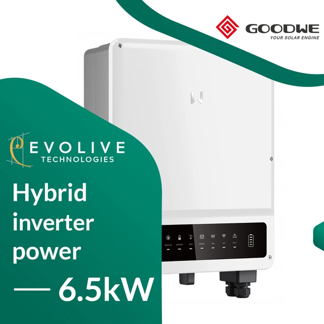 GoodWe hibrid inverter GW6.5K-ET