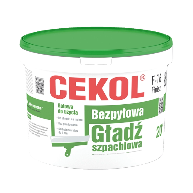 Gotov brezprašni kit F-16 Cekol 20 kg