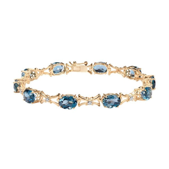 gouden armband BZD6449 - Diamant