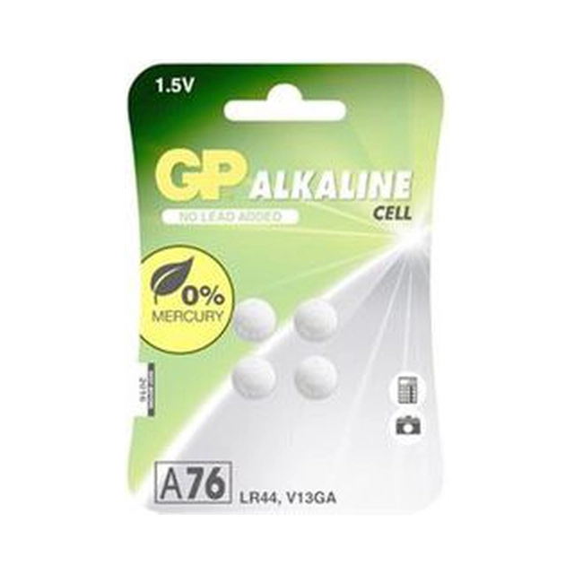 GP akkumulátor cella LR44 4 db.