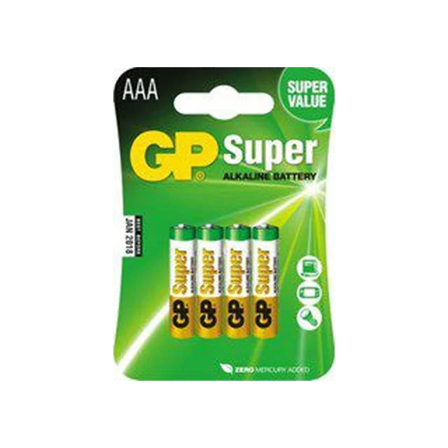 GP Bateria AAA / R03 4 szt.