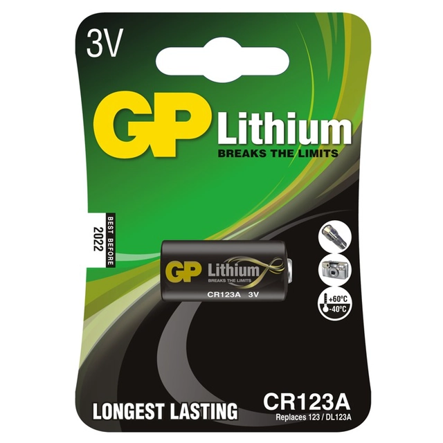 GP GP foto akumulators CR17345 blisteris 1szt.