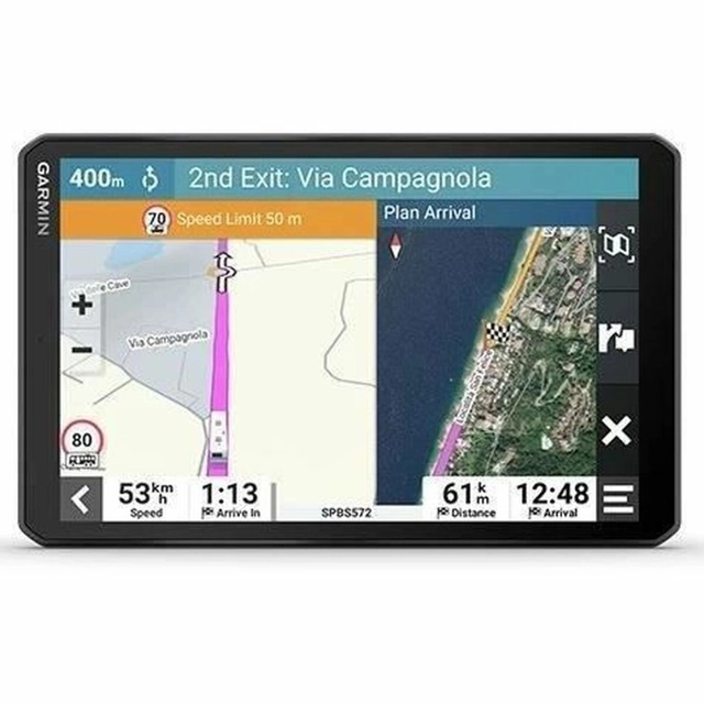 GPS GARMIN lakóautó 895