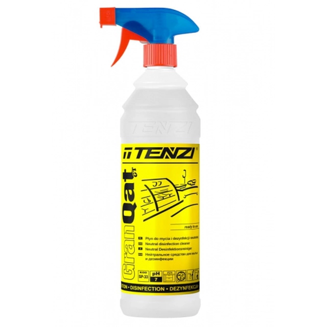 Gran Qat GT 0.6L cleaning and general disinfection of TENZI worktops