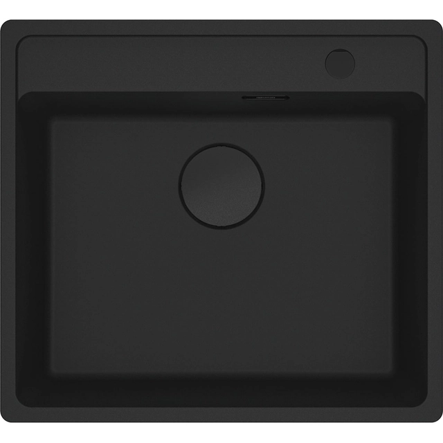 Granitni sudoper Franke Maris, MRG 610-52 A, Crni mat, crni ekscentrični ventil