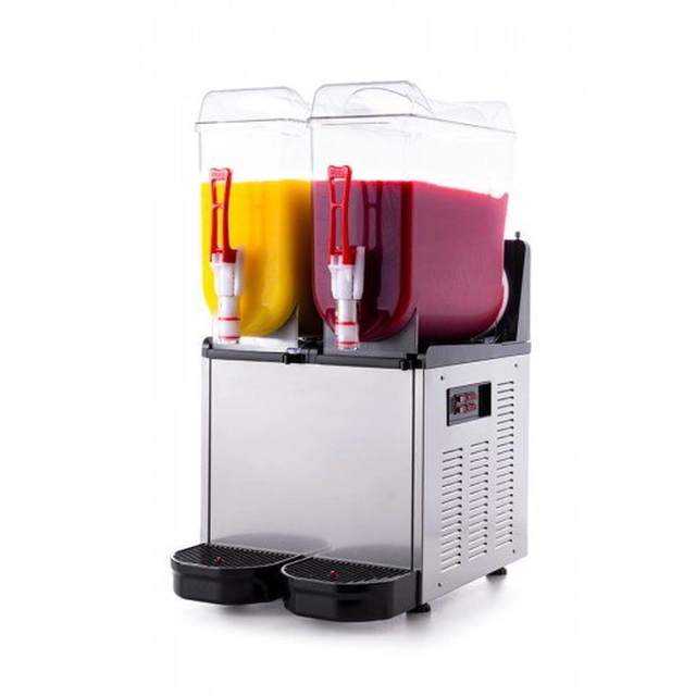 Granito | Dispositivo para bebidas com gelo Slush Shake 2x12l | SLUSH24.I |