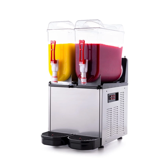 Granito | Dispositivo para bebidas com gelo Slush Shake 2x12l | SLUSH24.I