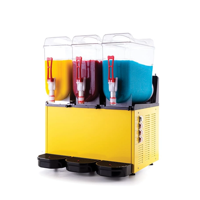 Granitor pentru sorbeturi | slush shake | 12l+12l+12l