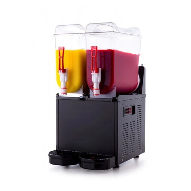 Granitor pour boissons glacées colorées Slush Shake 2x12l Slush24.B