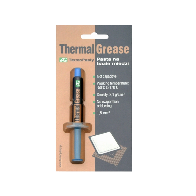 Grasso termico - Rame 1.5ml